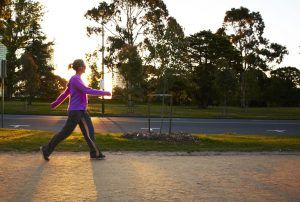 Aging, jogging, fitness