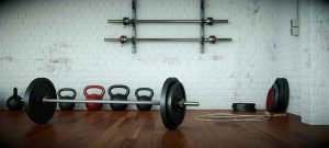 Weights gym room